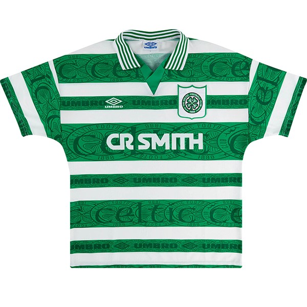 Tailandia Camiseta Celtic 1ª Kit Retro 1995 1997 Verde